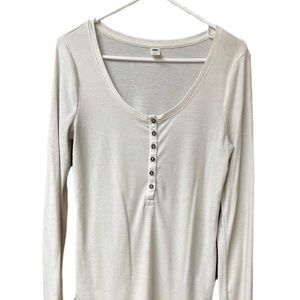 Old Navy off white long sleeve
